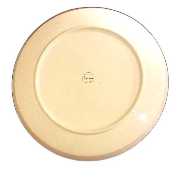 Vintage 50s 60s Large Franciscan Radiance Serving Dish 15" - Picture 4 of 4